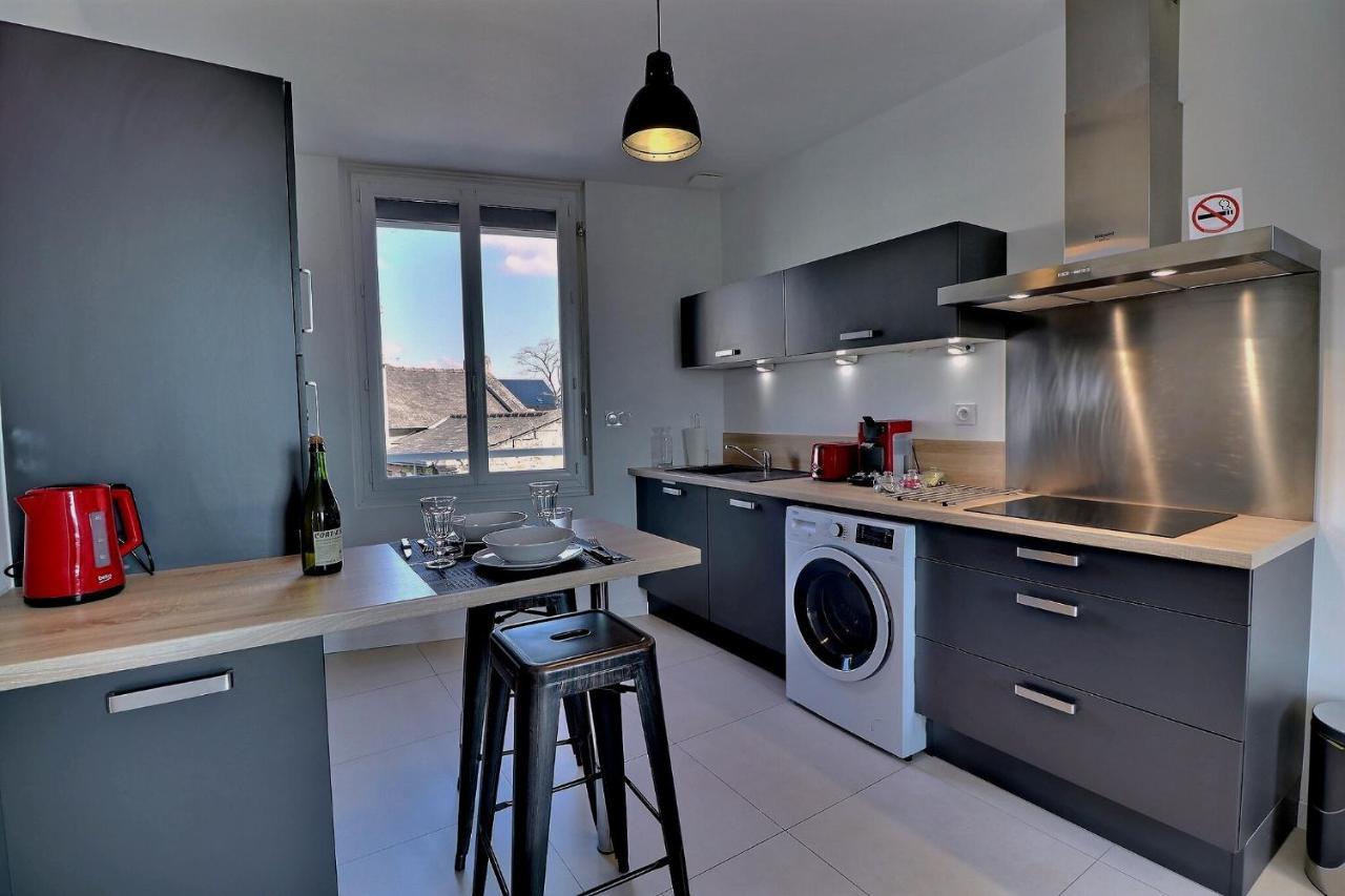 Appartement Logisy En Centre-Ville De Vitre I Logisy L'Indu Vitré Eksteriør bilde